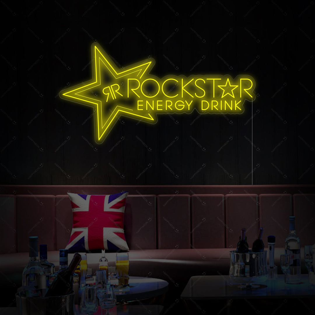 "Rockstar" Neonbord