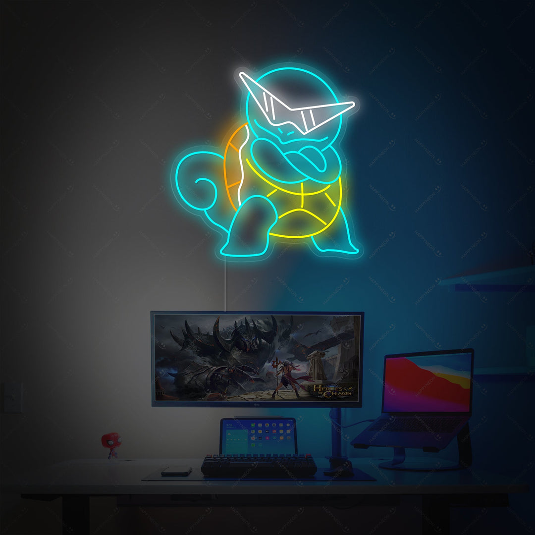 "Squirtle" Neonbord