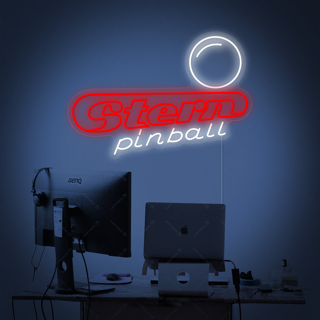 "Stern Pinball" Neonbord