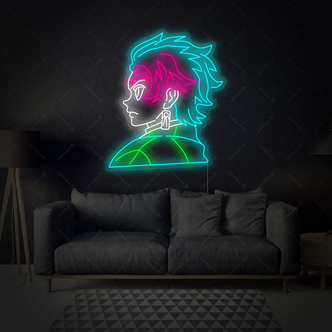 "Tanjiro" Neonbord