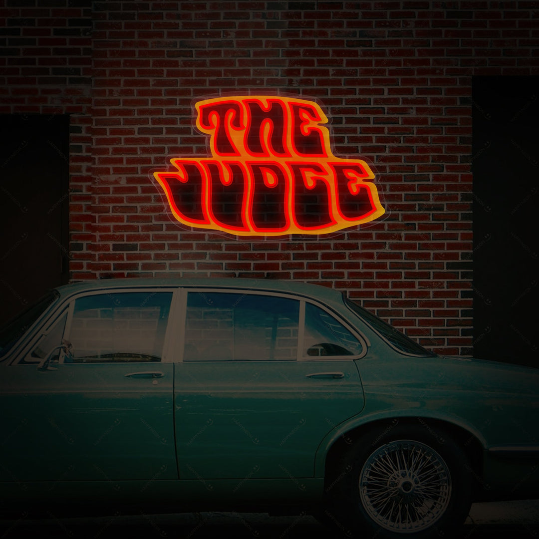 "The Judge" Neonbord