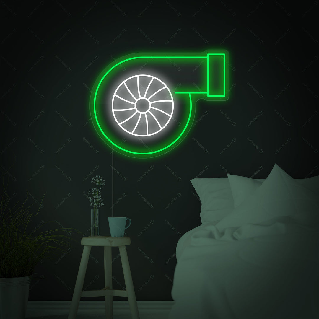 "Turbo" Neonbord