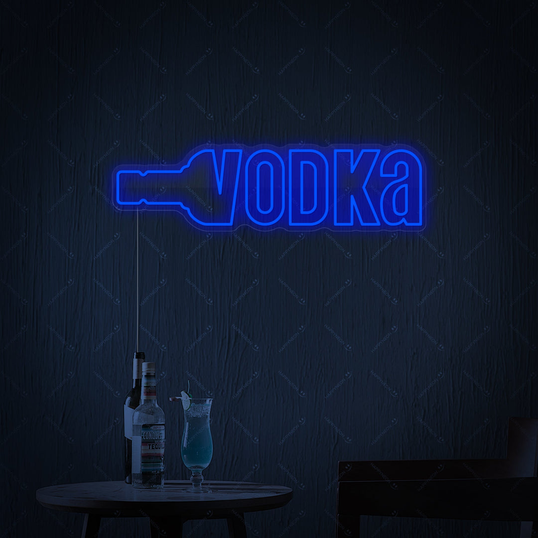 "Vodka" Neonbord