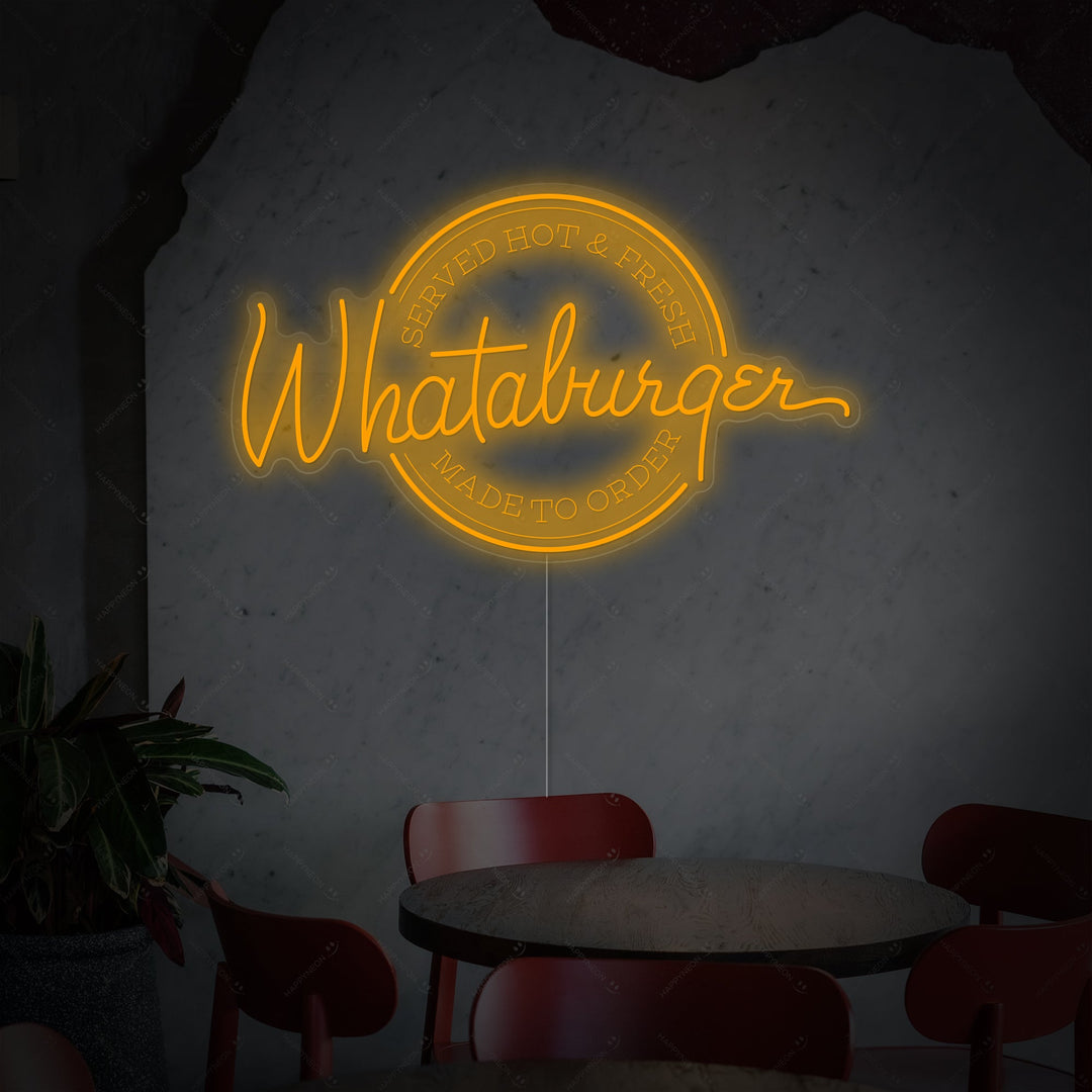 "Whataburger" Neonbord