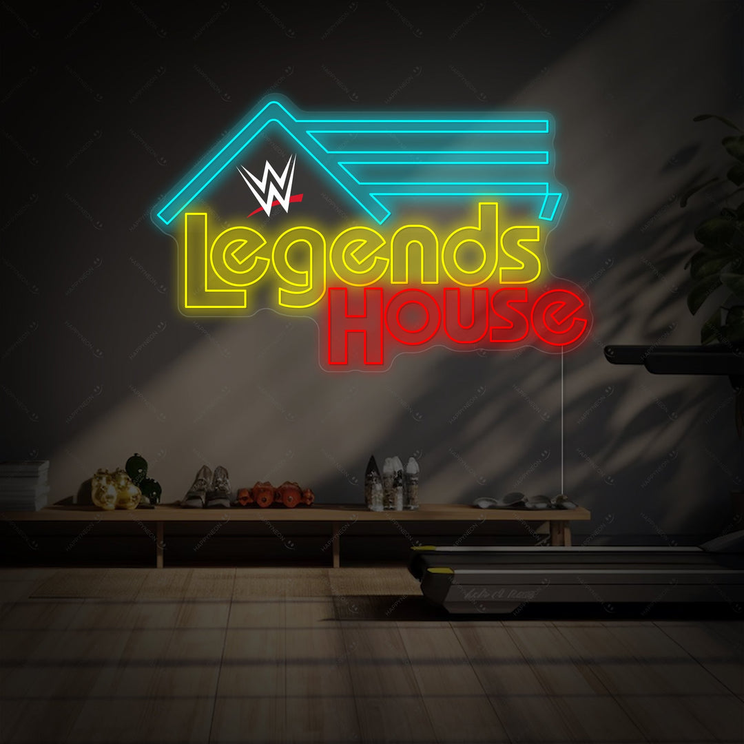 "Wwe Legends House" Neonbord