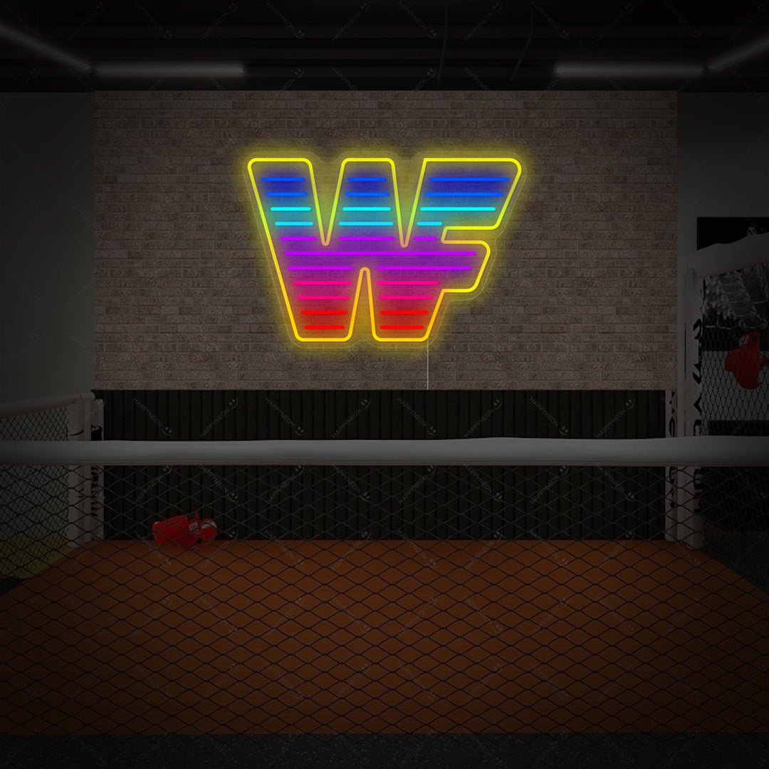 "Wwf Wrestling" Neonbord