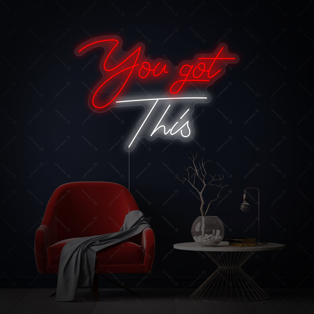 "You Got This" Neonbord