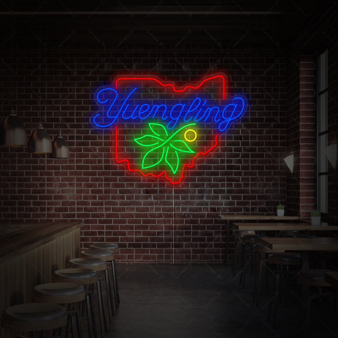 "Yuengling Ohio" Neonbord