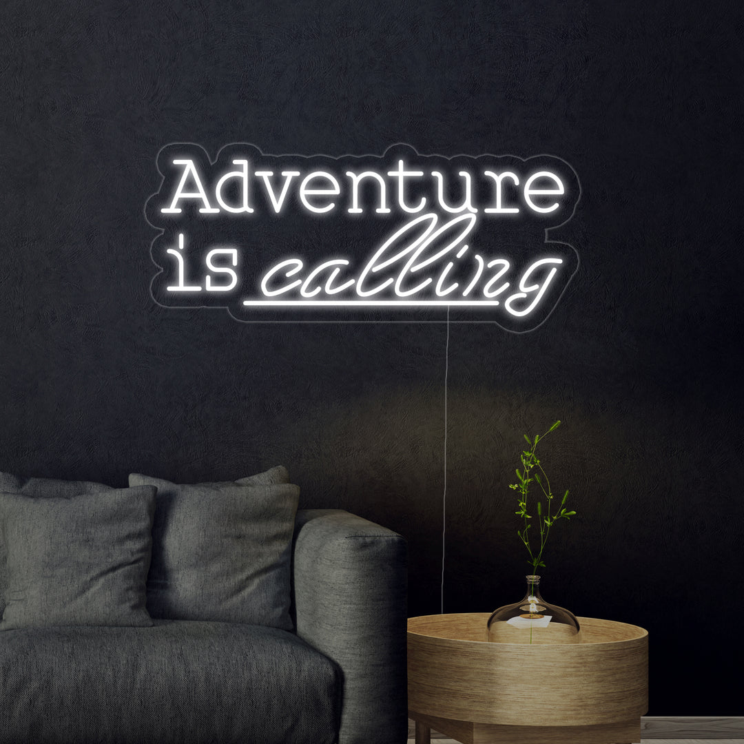 "Adventure is Calling" Neon Verlichting