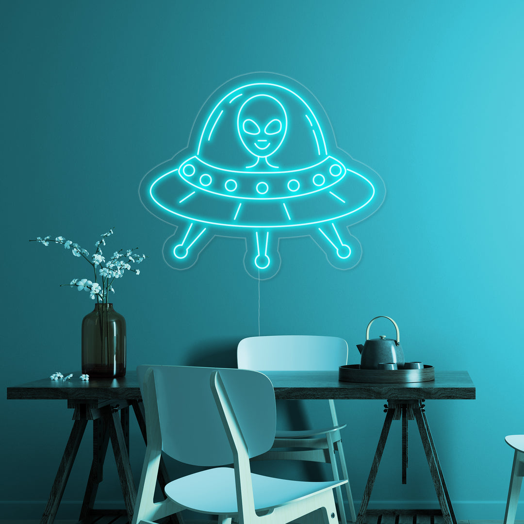 "Buitenaardse UFO" Neon Verlichting