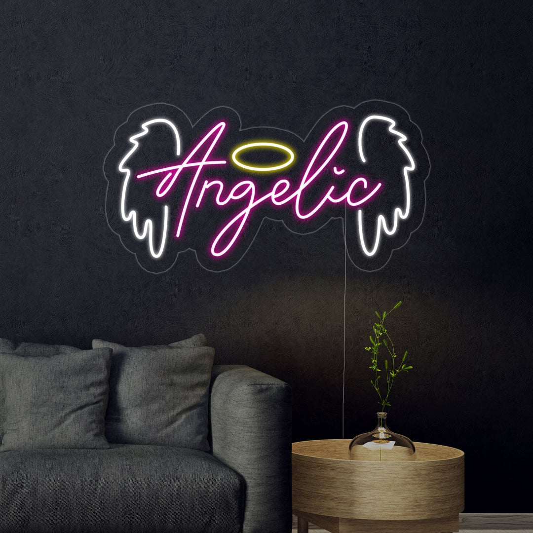 "Engel, Angelic" Neon Verlichting