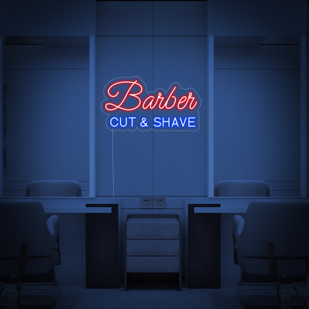 "BARBER Shop" Neon Verlichting