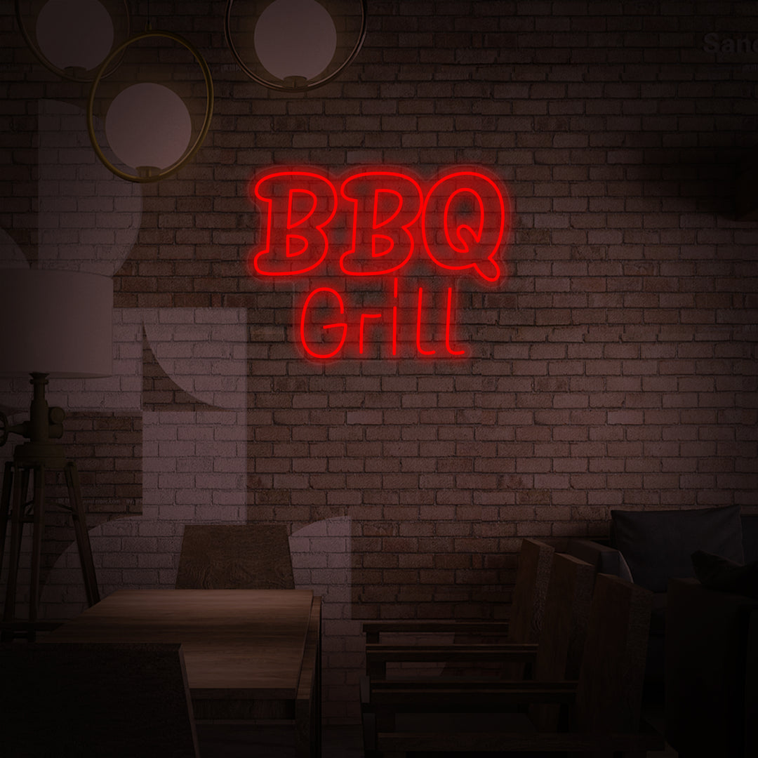 "BBQ Grill" Neon Verlichting