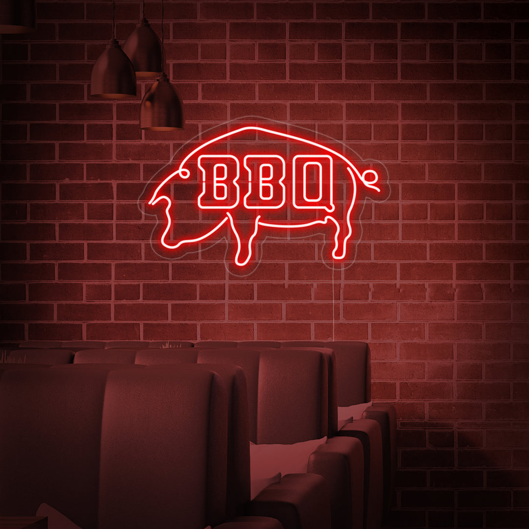 "BBQ" Neon Verlichting