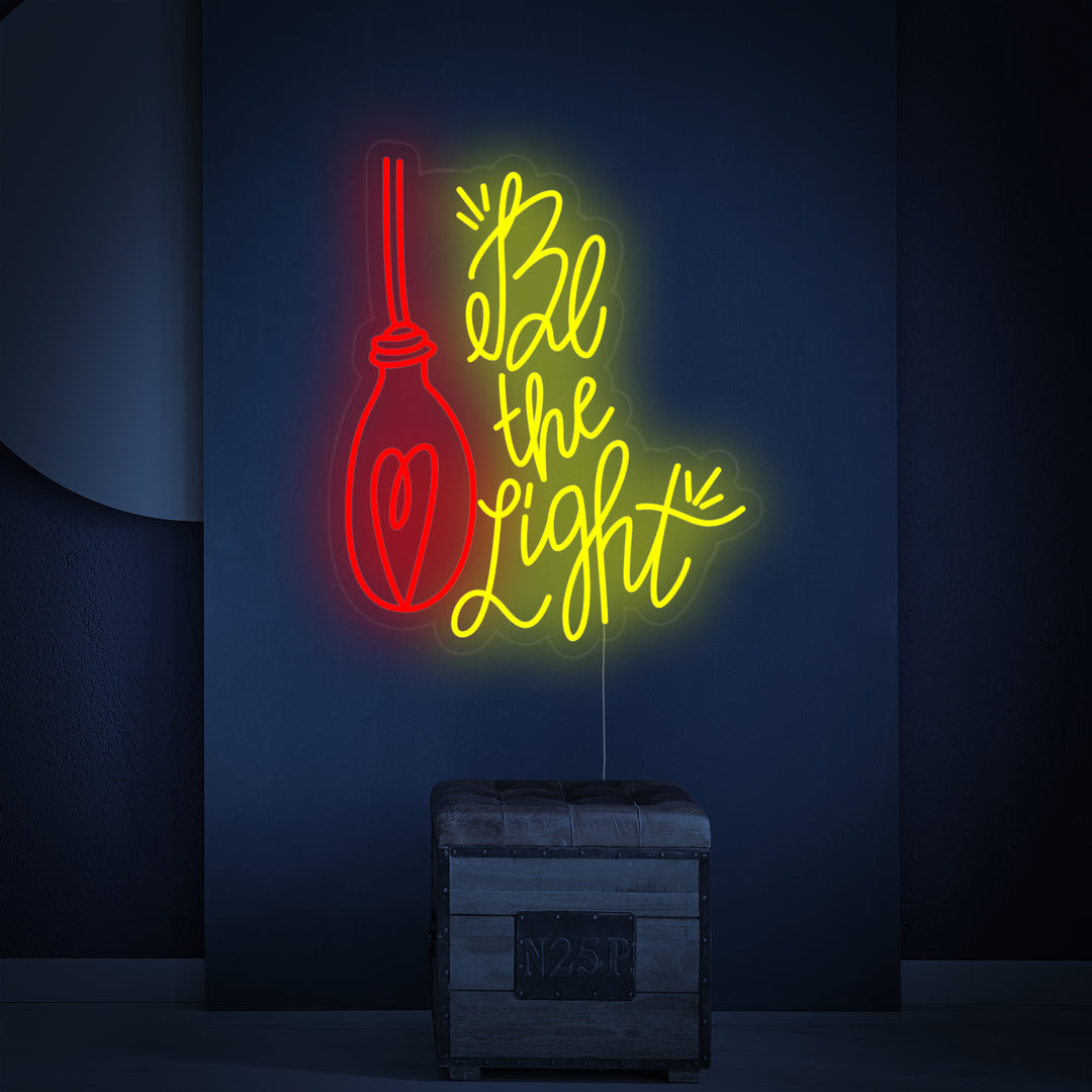 "Be the Light" Neon Verlichting