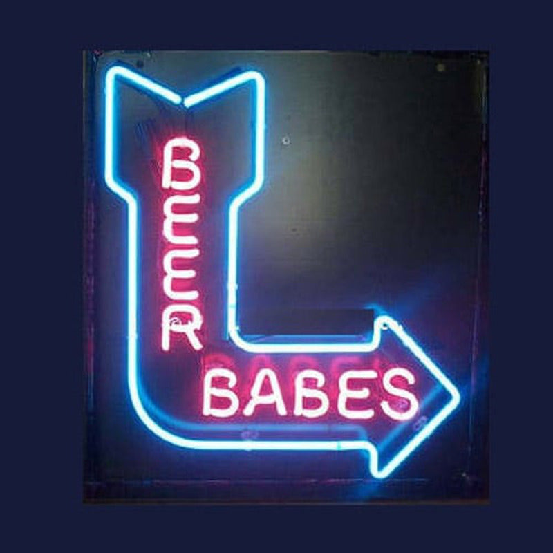 "Beer Babes" Neon Verlichting