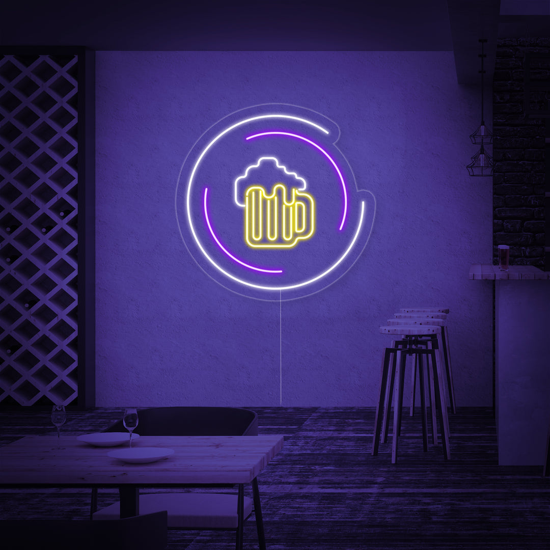 "Bierpul, Bar" Neon Verlichting