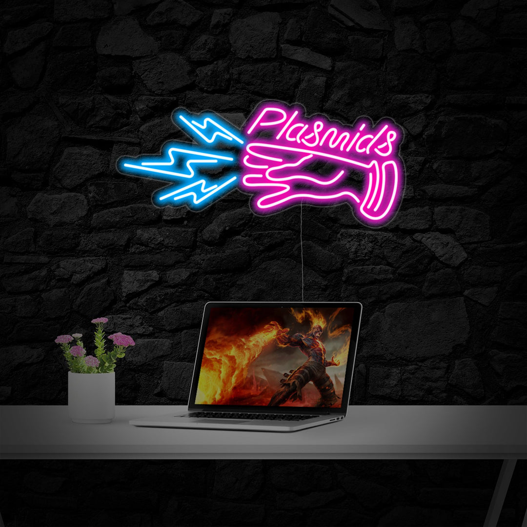 "Plasmids, Gamer Slaapkamer Decor" Neon Verlichting