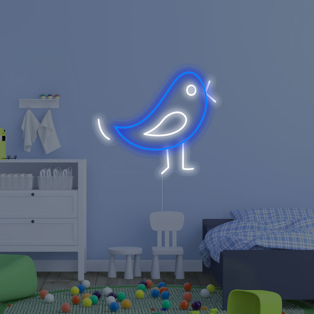 "Vogel, Decor Kinderkamer" Neon Verlichting
