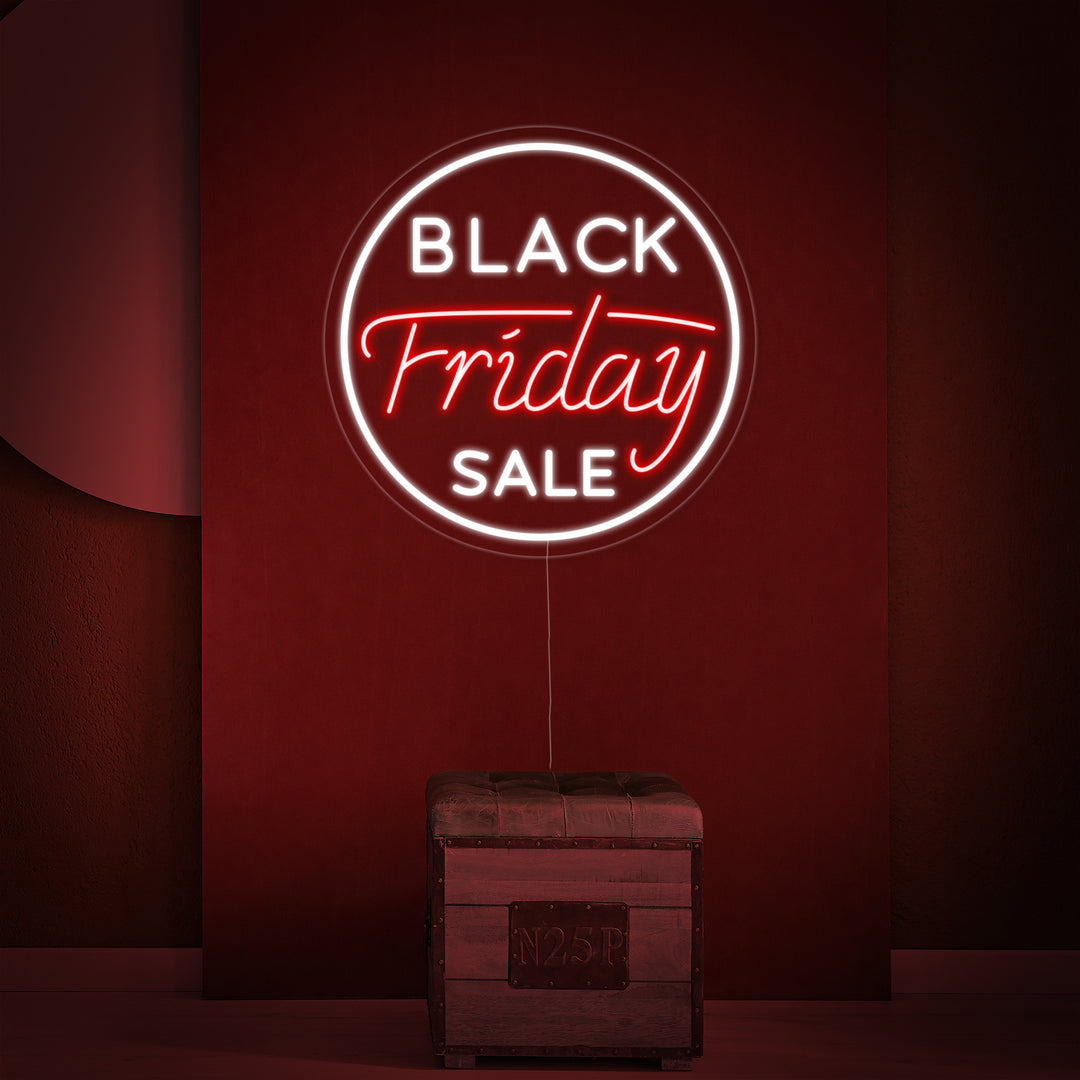"Black Friday Sale" Neon Verlichting