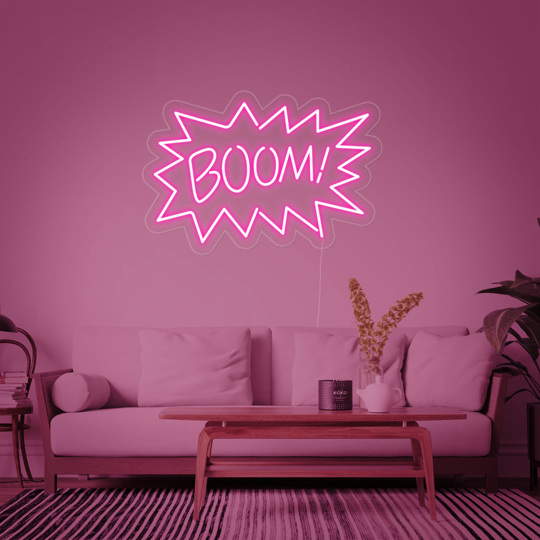 "Boem" Neon Verlichting