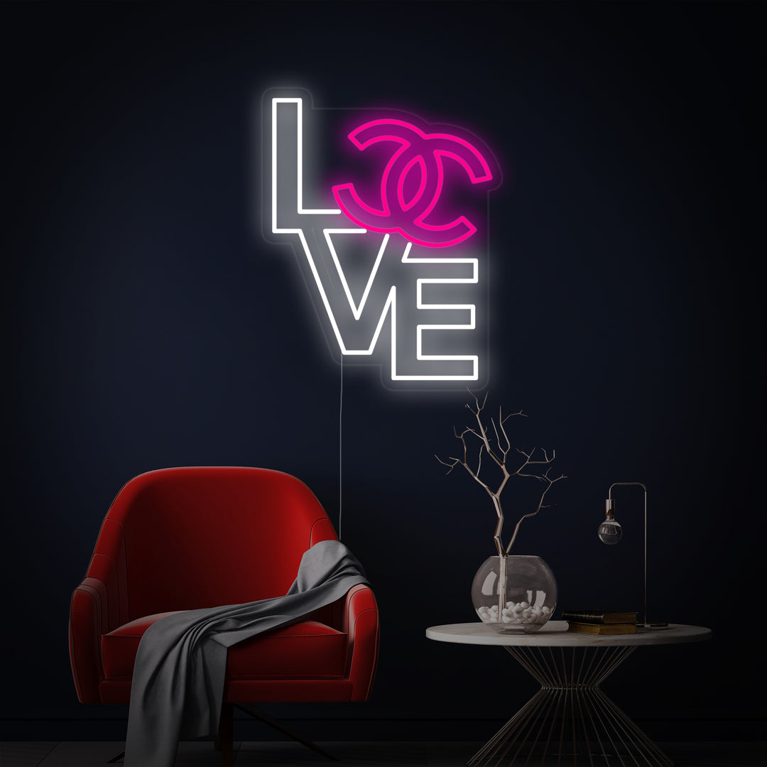 "CC Liefde" Neon Verlichting