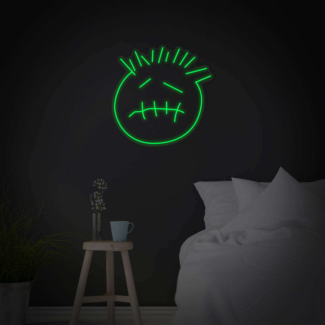 "Cactus Jack Gezicht" Neon Verlichting