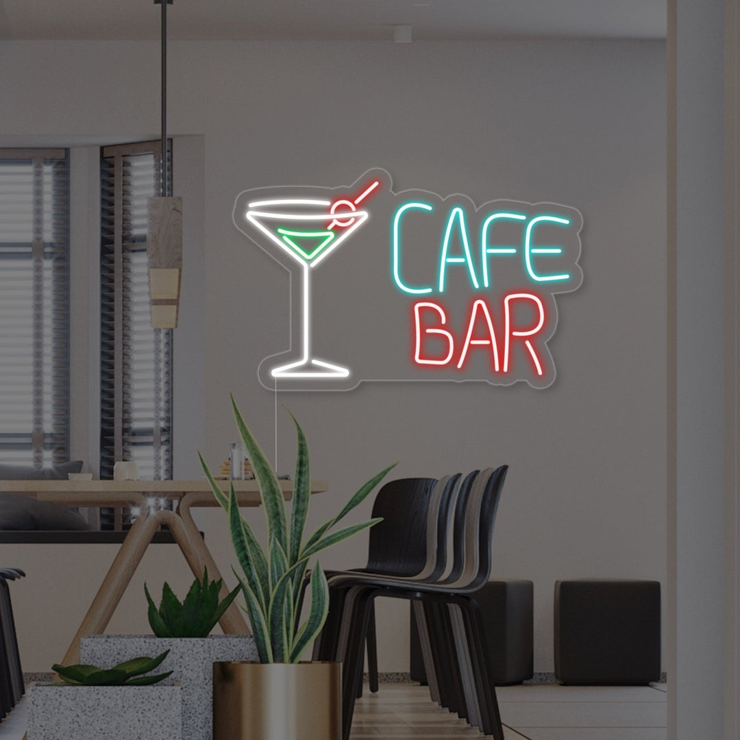 "Cocktails, Coffee Bar" Neon Verlichting