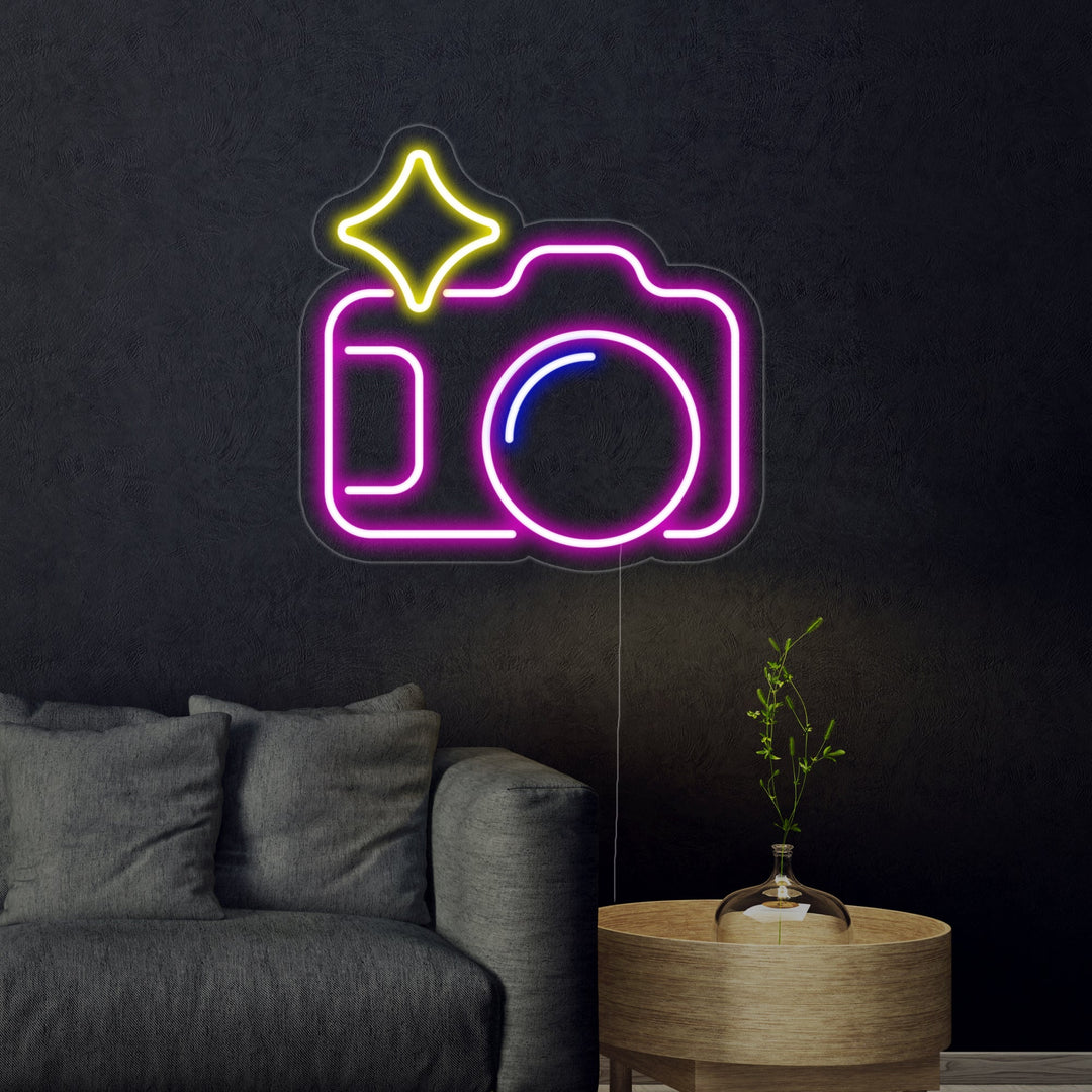 "Camera" Neon Verlichting