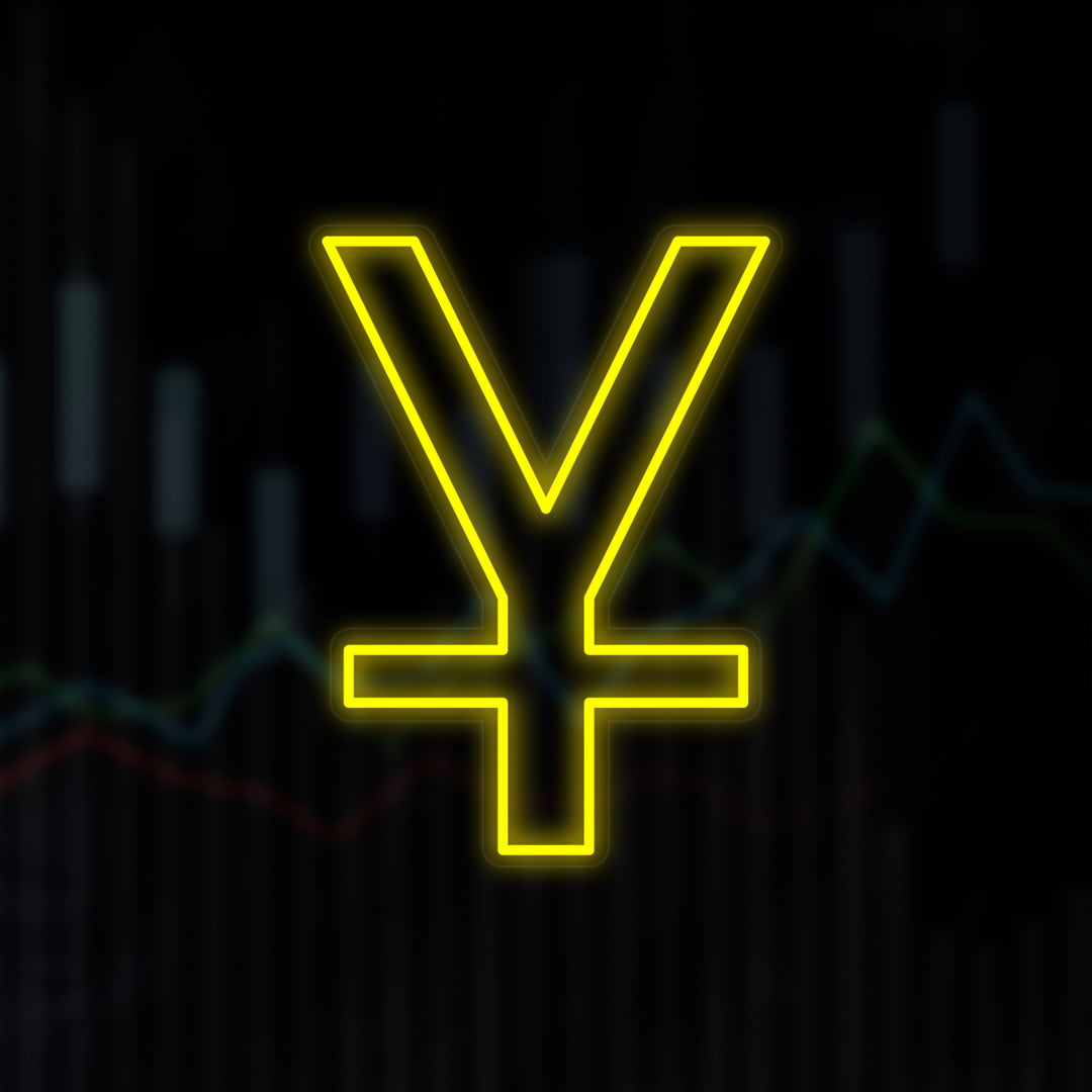 "Chinese Yuan" Neon Verlichting