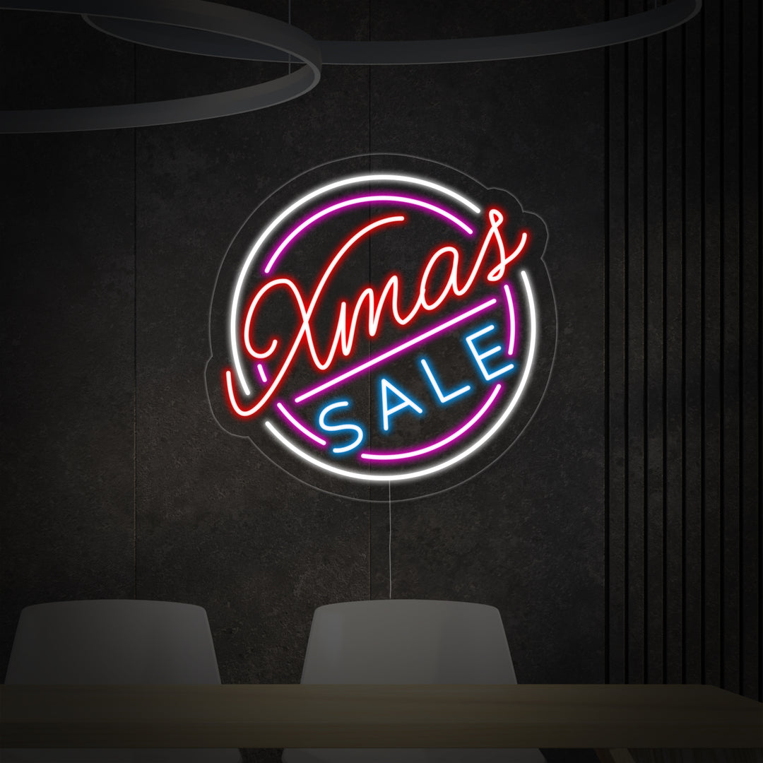 "Xmas Sale" Neon Verlichting