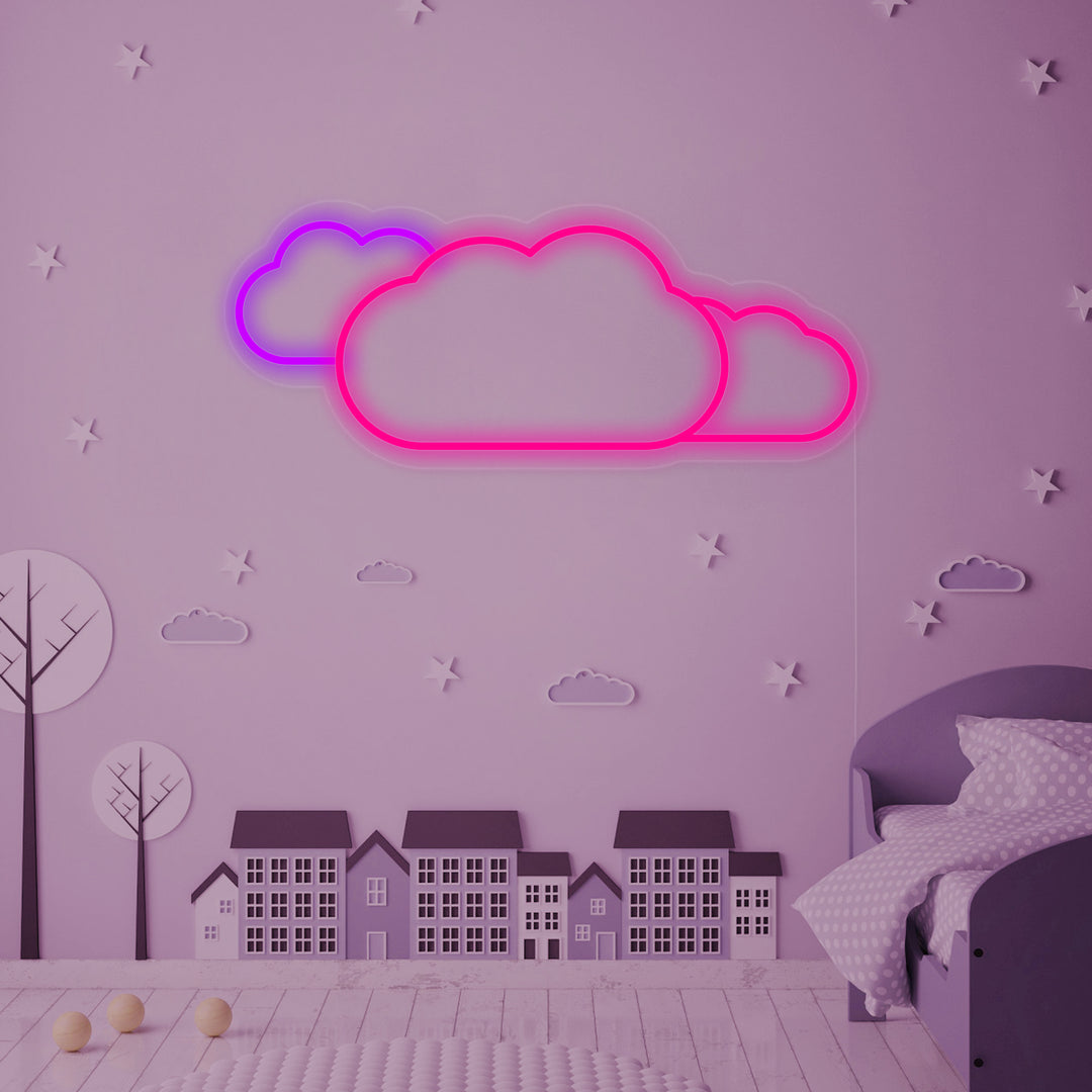"Wolk, Decor Kinderkamer" Neon Verlichting