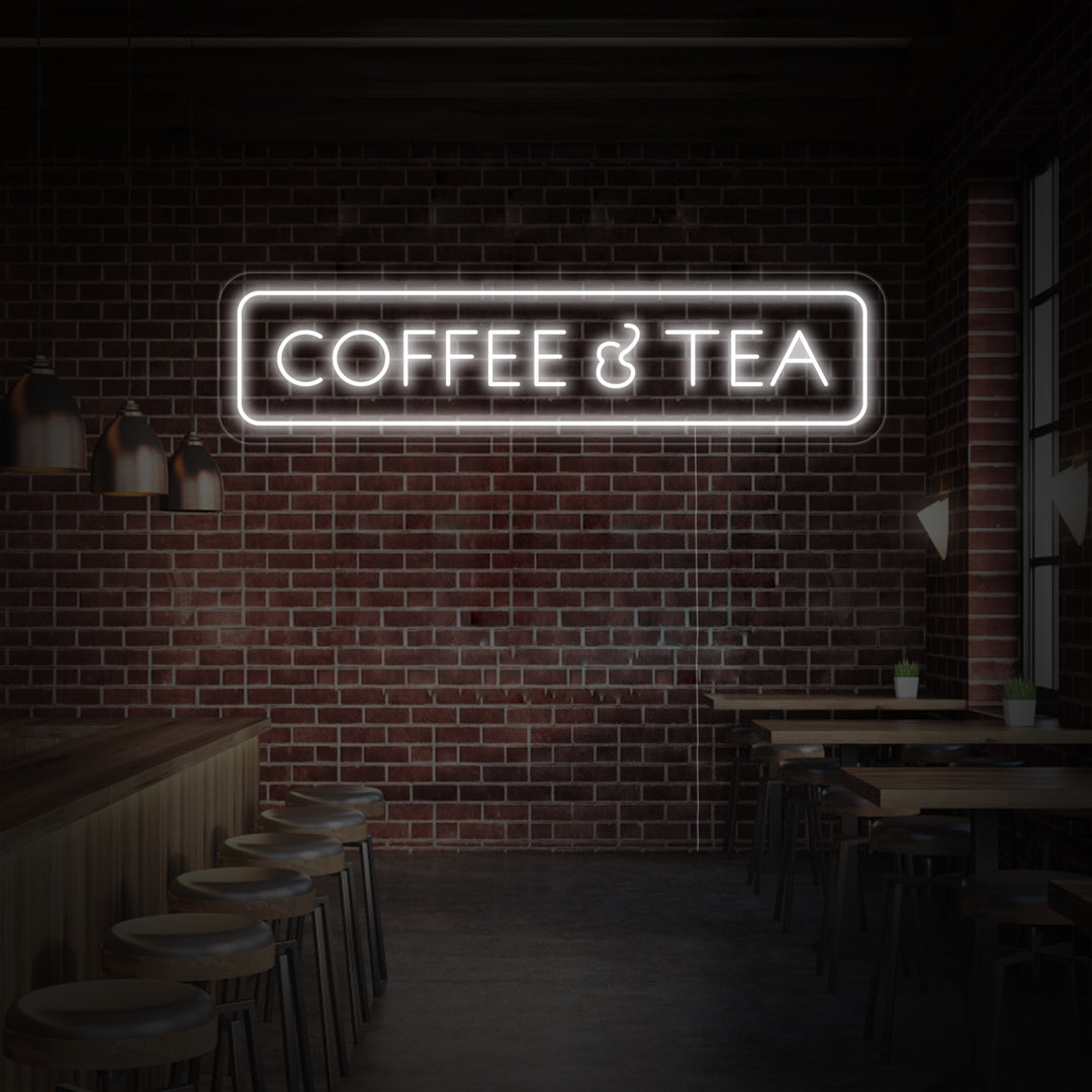 "Coffee And Tea" Neon Verlichting