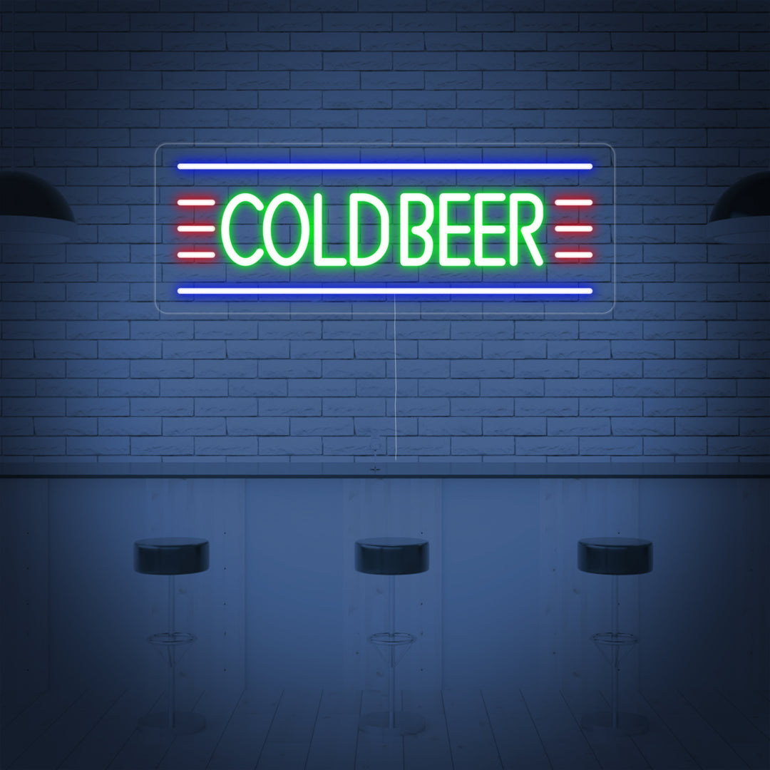 "Cold Beer" Neon Verlichting