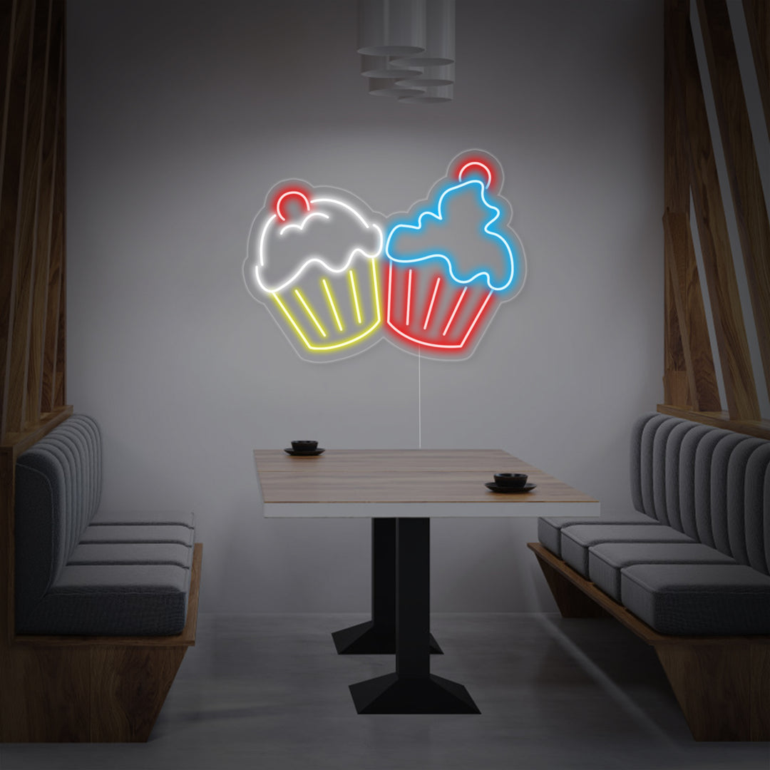 "Cupcakes" Neon Verlichting