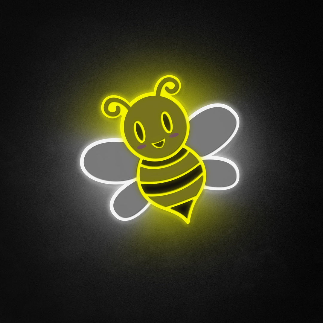 "Schattige Hommel" Neon Like