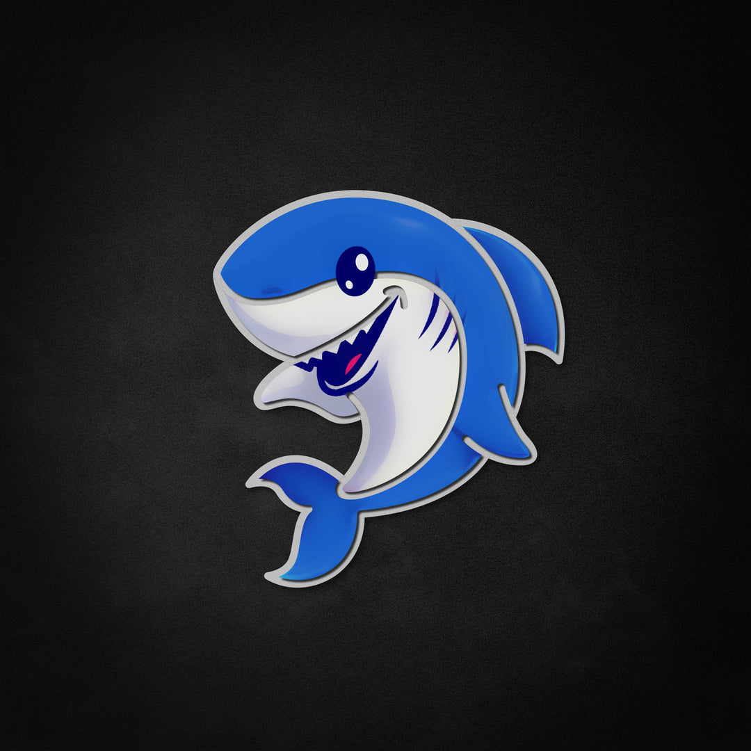 "Schattige Haai" Neon Like