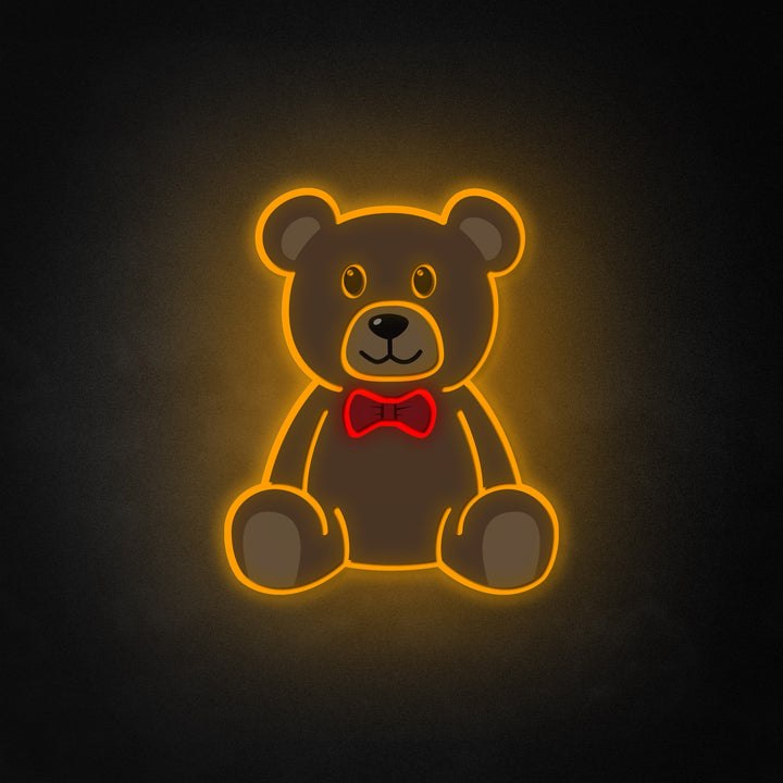 "Schattige Teddybeer" Neon Like