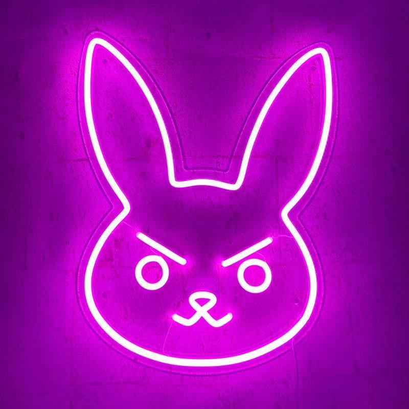 "D.Va Bunny" Neon Verlichting