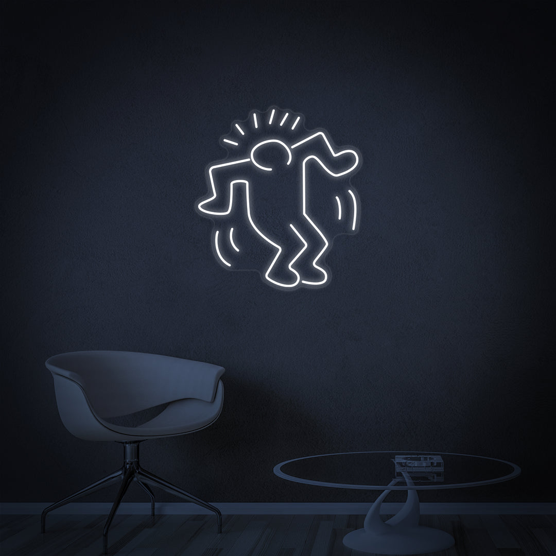 "Dansende Man" Neon Verlichting