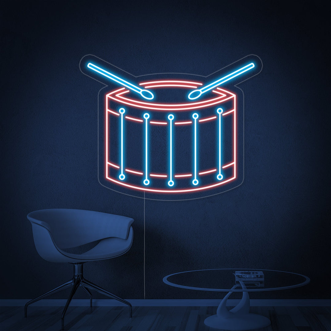 "Drum" Neon Verlichting