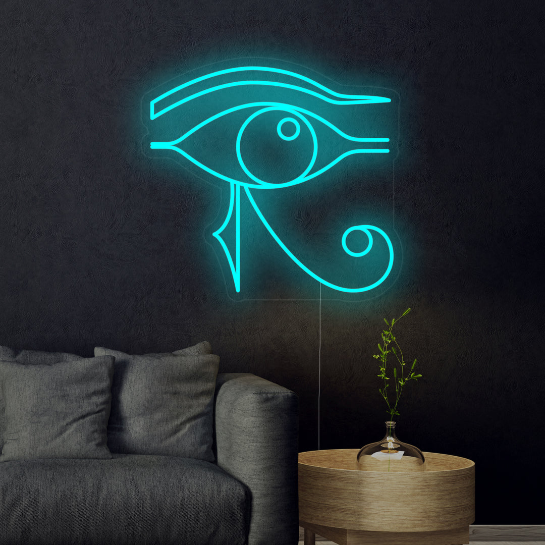 "Egypte Oog Van Horus" Neon Verlichting