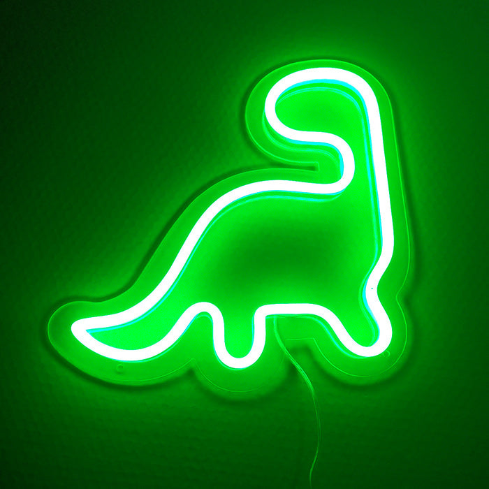 "Element Symbool Dinosaurussen" Neon Verlichting