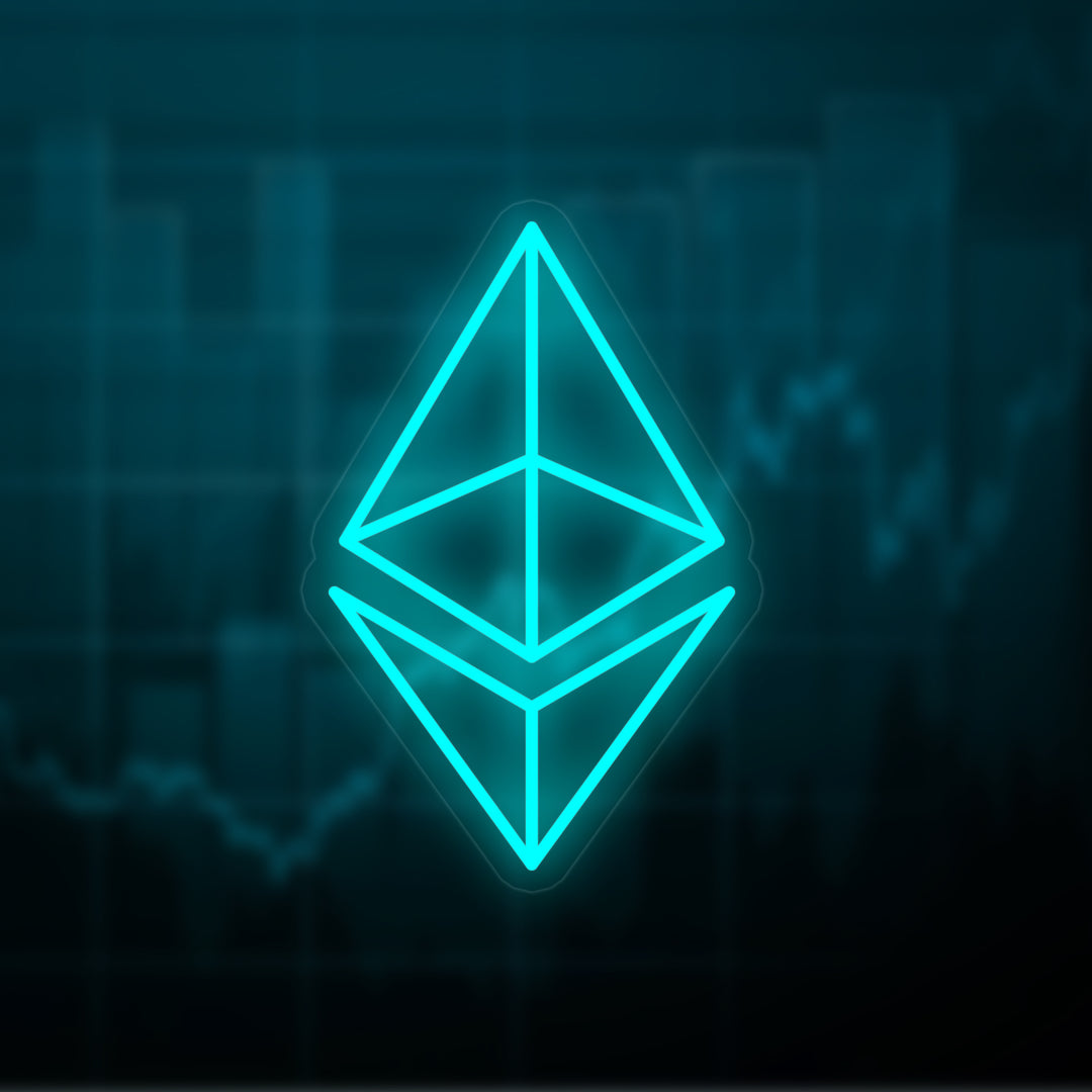 "Ethereum Eth" Neon Verlichting