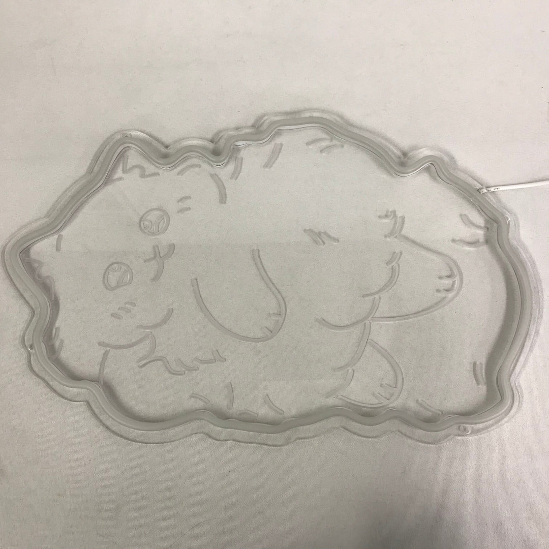 "Dikke Kat, Cartoon" Mini Neon Verlichting