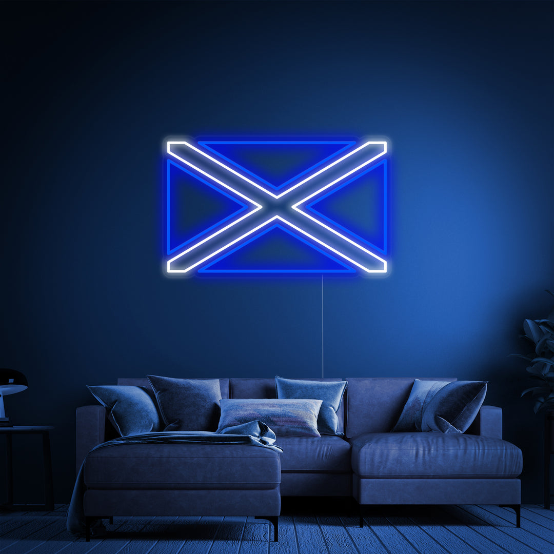 "Vlag Van Scotland" Neon Verlichting