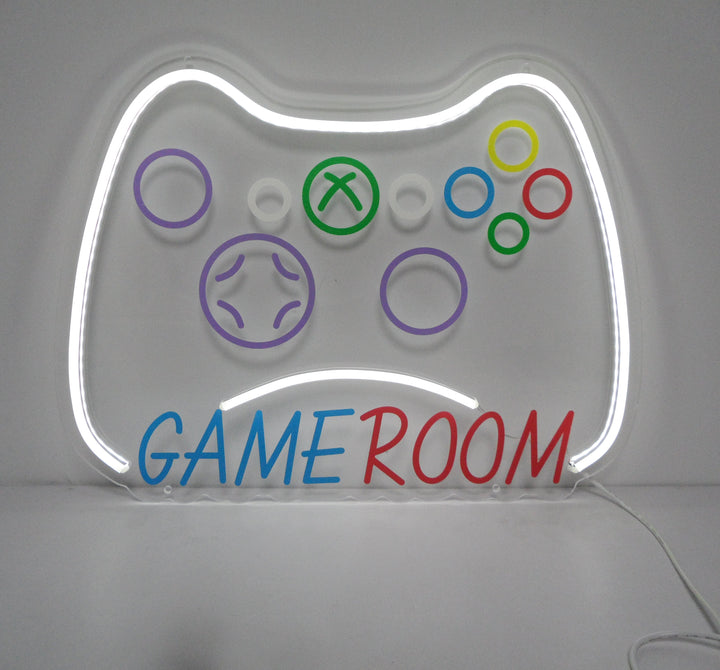 "Kleurrijke Gamecontroller, Speelkamer" Mini Neon Verlichting