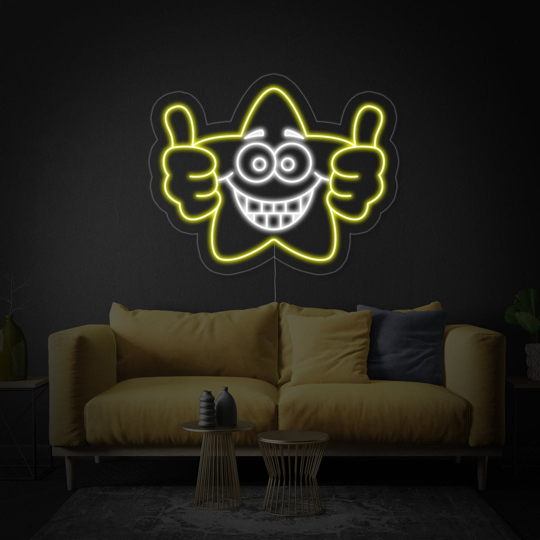 "Goed Gedaan, Ster" Neon Verlichting