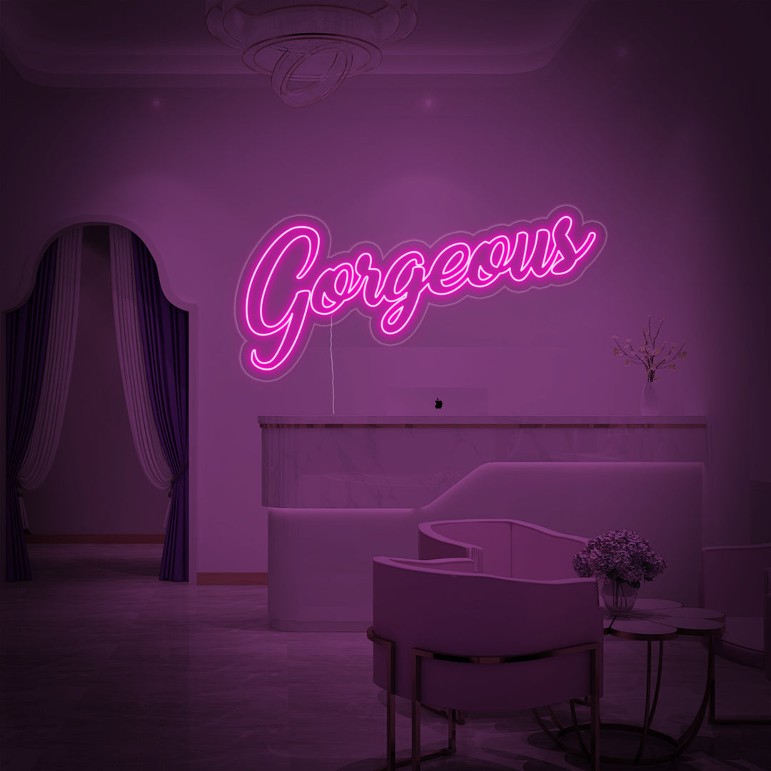 "Gorgeous" Neon Verlichting