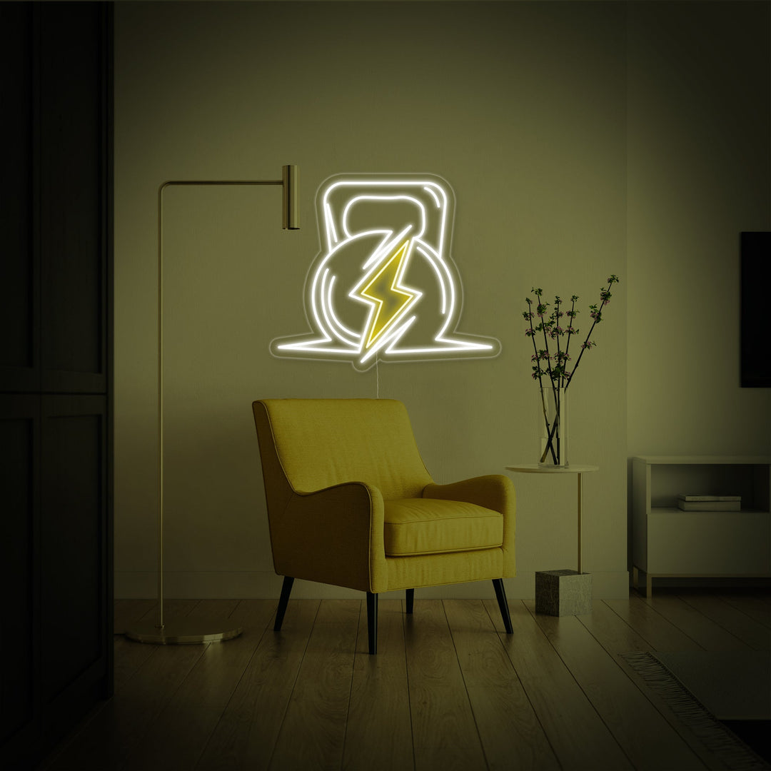 "Sportschool Kracht Fitness" Neon Verlichting